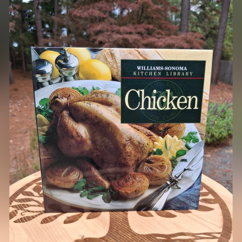 Vintage 90's Williams Sonoma Kitchen Library Chicken Cookbook